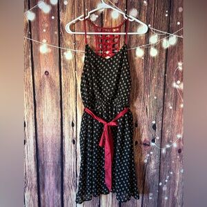 Ya Los Angeles Black and Red Dress